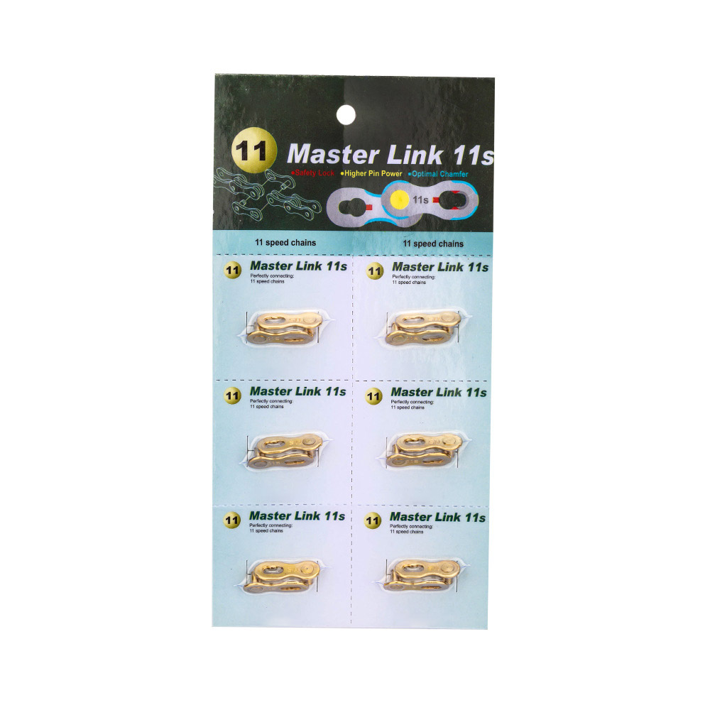 KONO brand bicycle chain Multi speed connector 11 speed gold