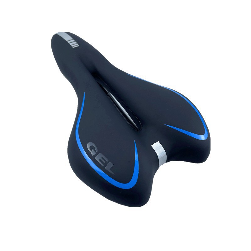 Universal Bicycle Gel Saddle Breathable Anti-Slip Bike Seat Fits Most Bikes