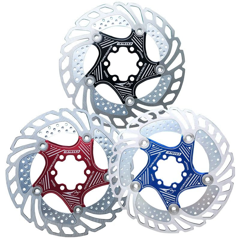 IIIPRO Mountain Bike Cooling Floating Disc Brake Bicycle Rotor Mountain Bike Disc Brake Mtb 140mm/160mm/180mm/203mm